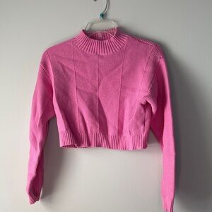 La Hearts Pink Crew Neck Sweater